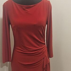 Ralph Lauren Vibrant Red Dress